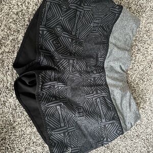 MPG Gray and Black Performance Shorts